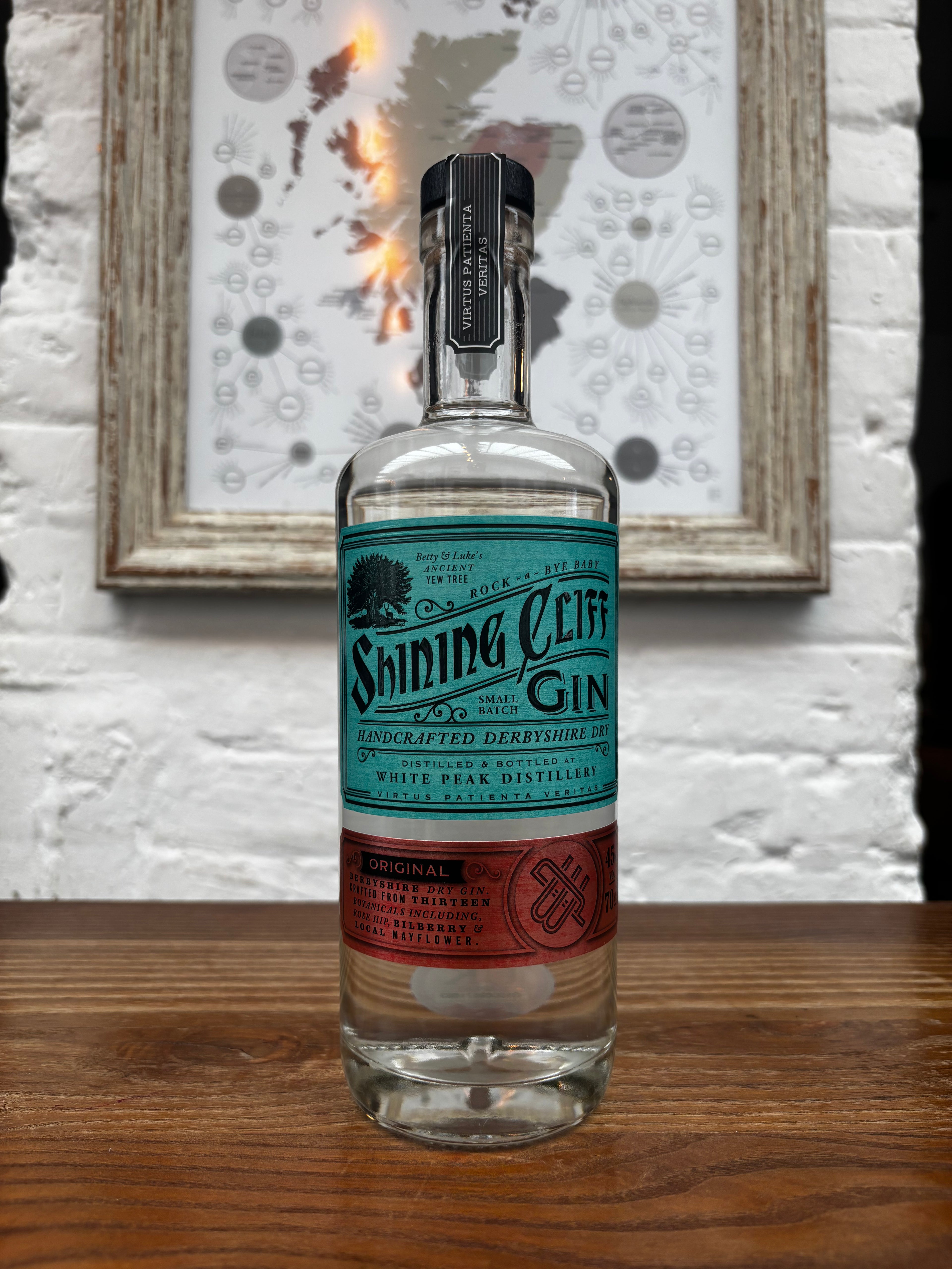 Shining Cliff Original Gin, 45%, 70cl.