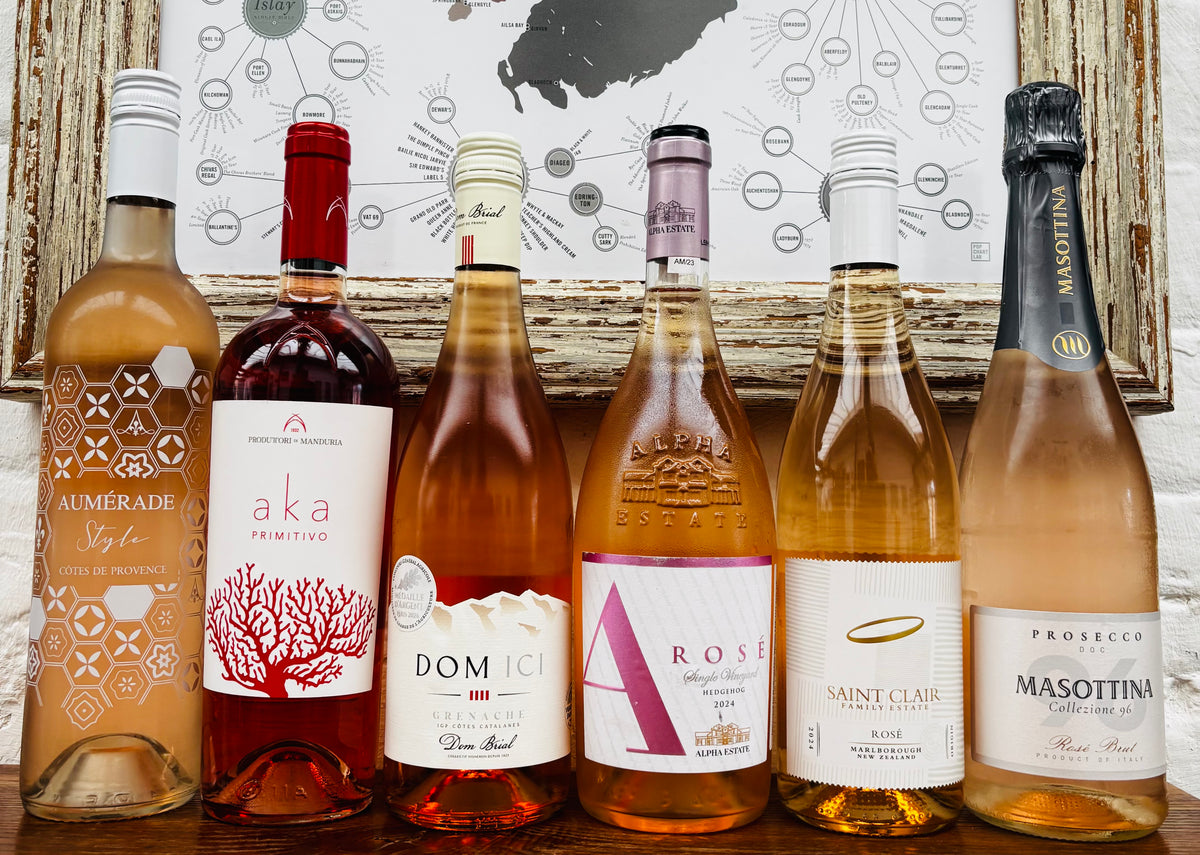 Elegant Rose Wines. 6x75cl Mixed Case