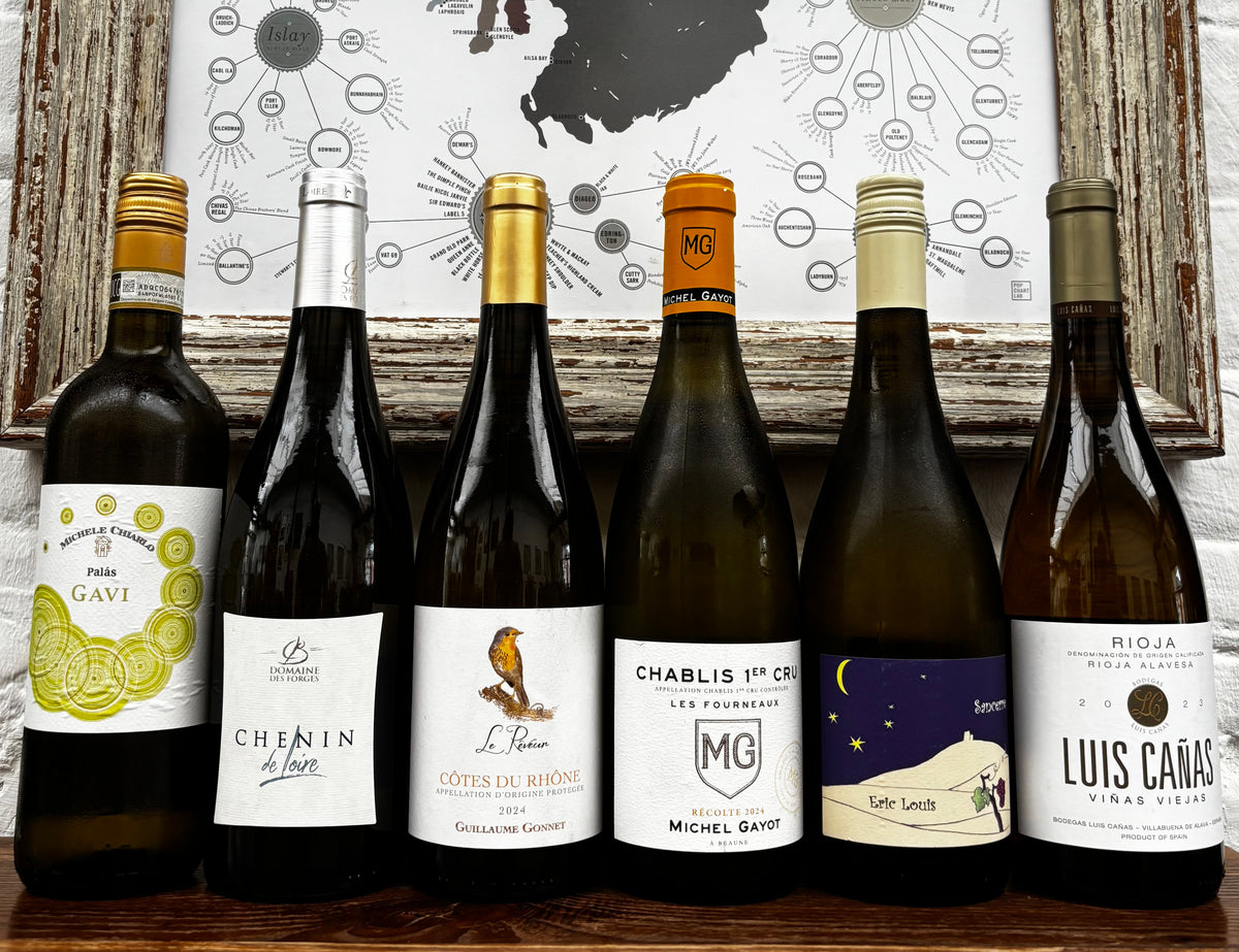 Classic Regional White Wines. 6x75cl Mixed Case