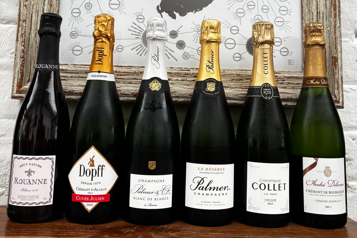 Fabulously Fine French Fizz. 6x75cl Mixed Case