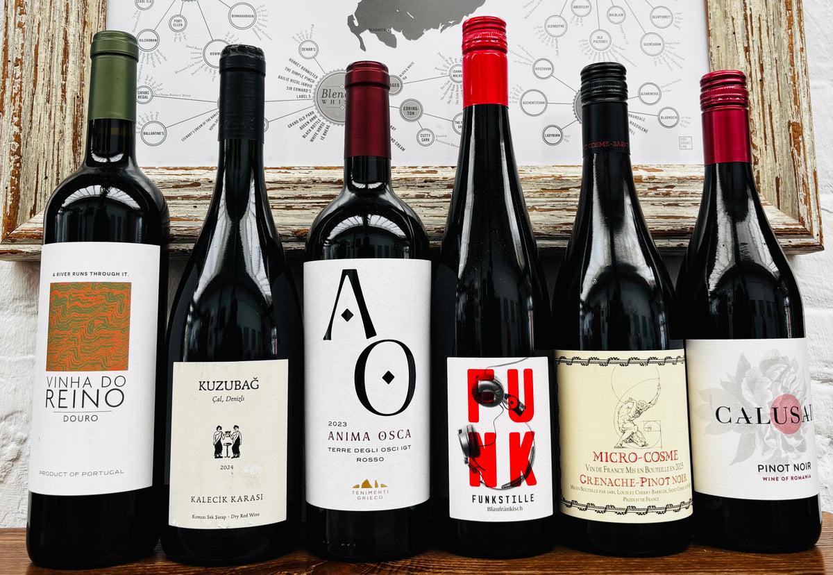Off-The-Beaten Track Summer Reds. 6x75cl Mixed Case