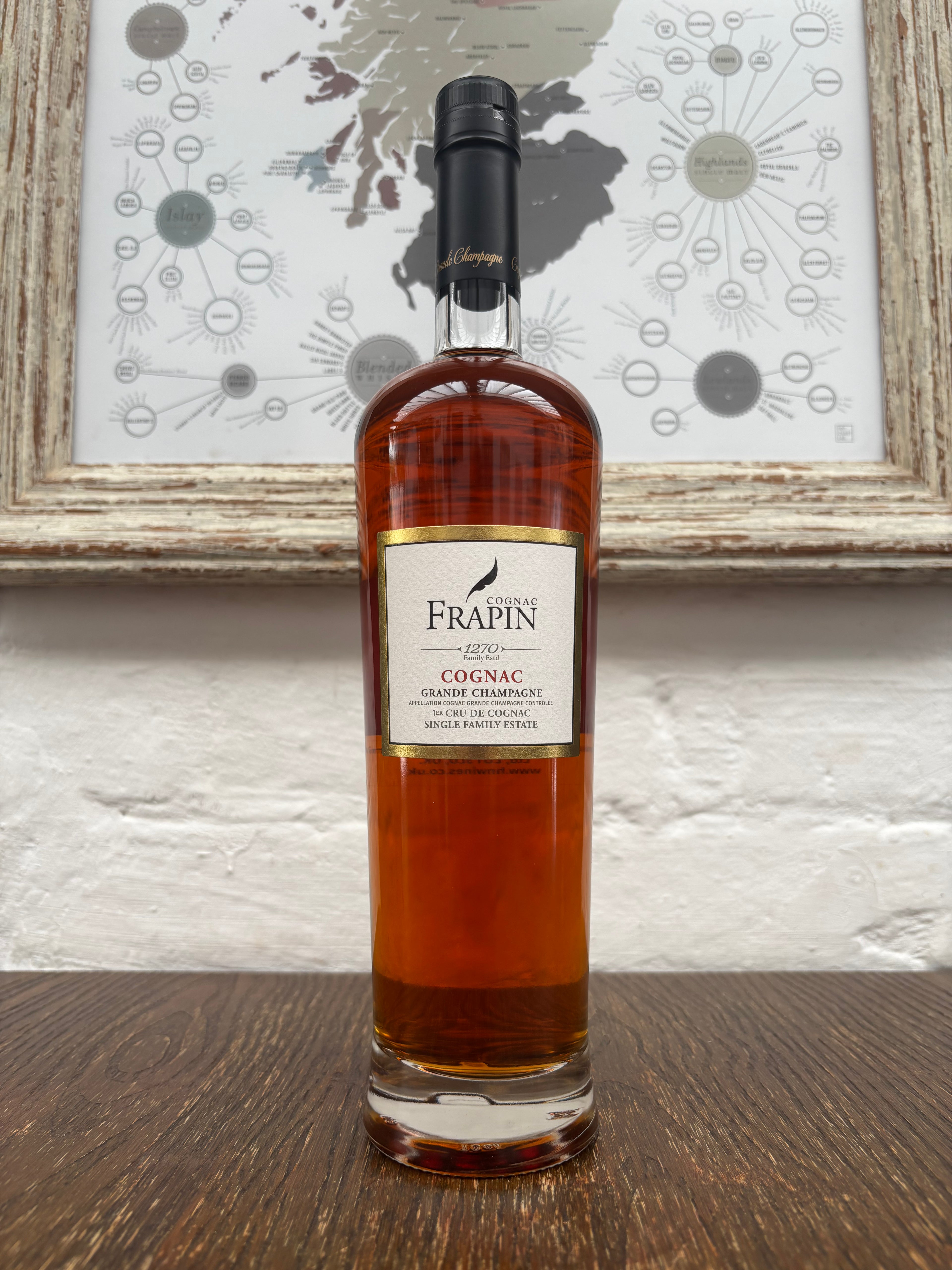Frapin Cognac '1270'. 40%, 70cl.