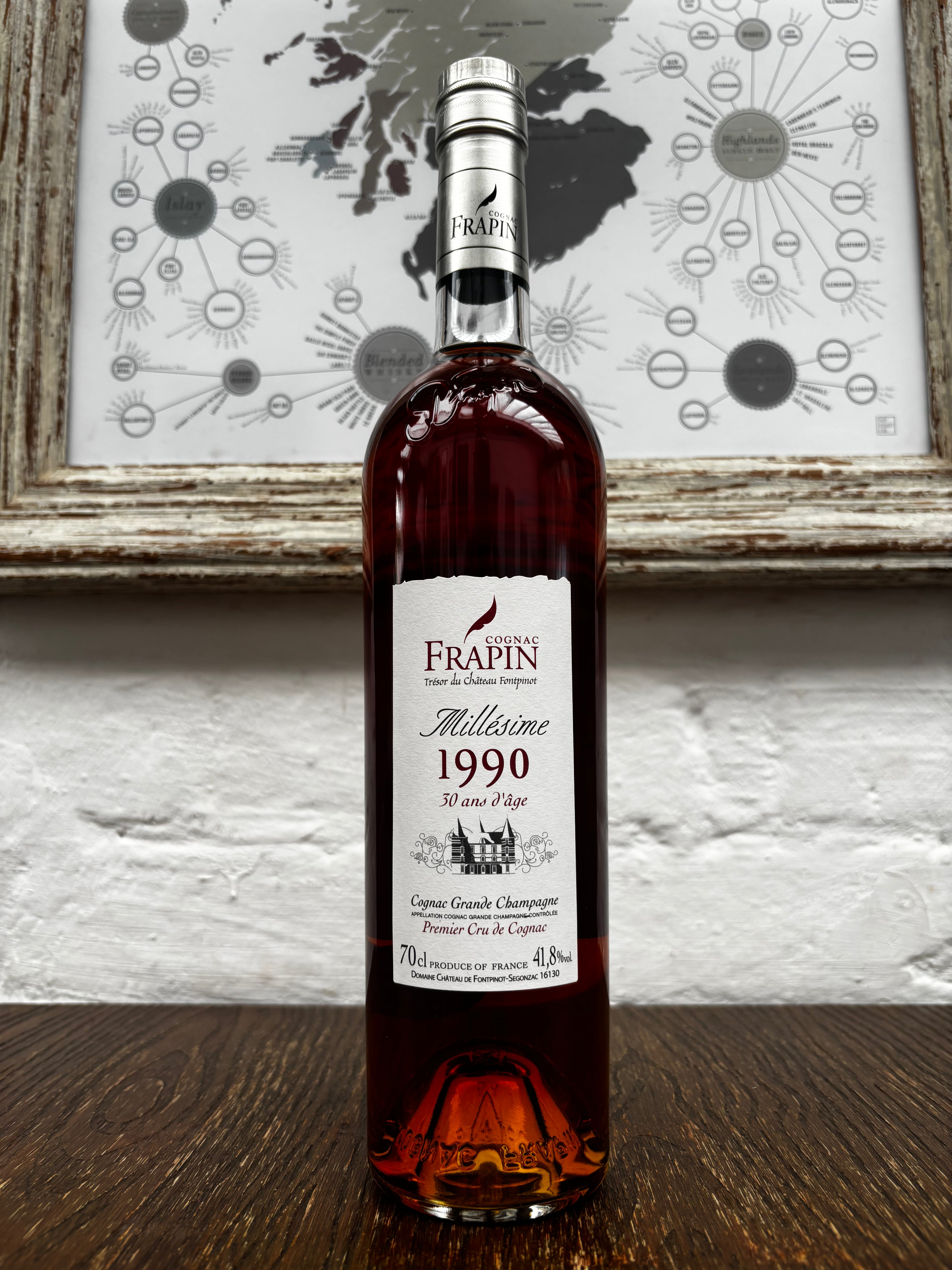 Frapin MILLÉSIME 1990 Grande Champagne Cognac. 40%, 70cl.