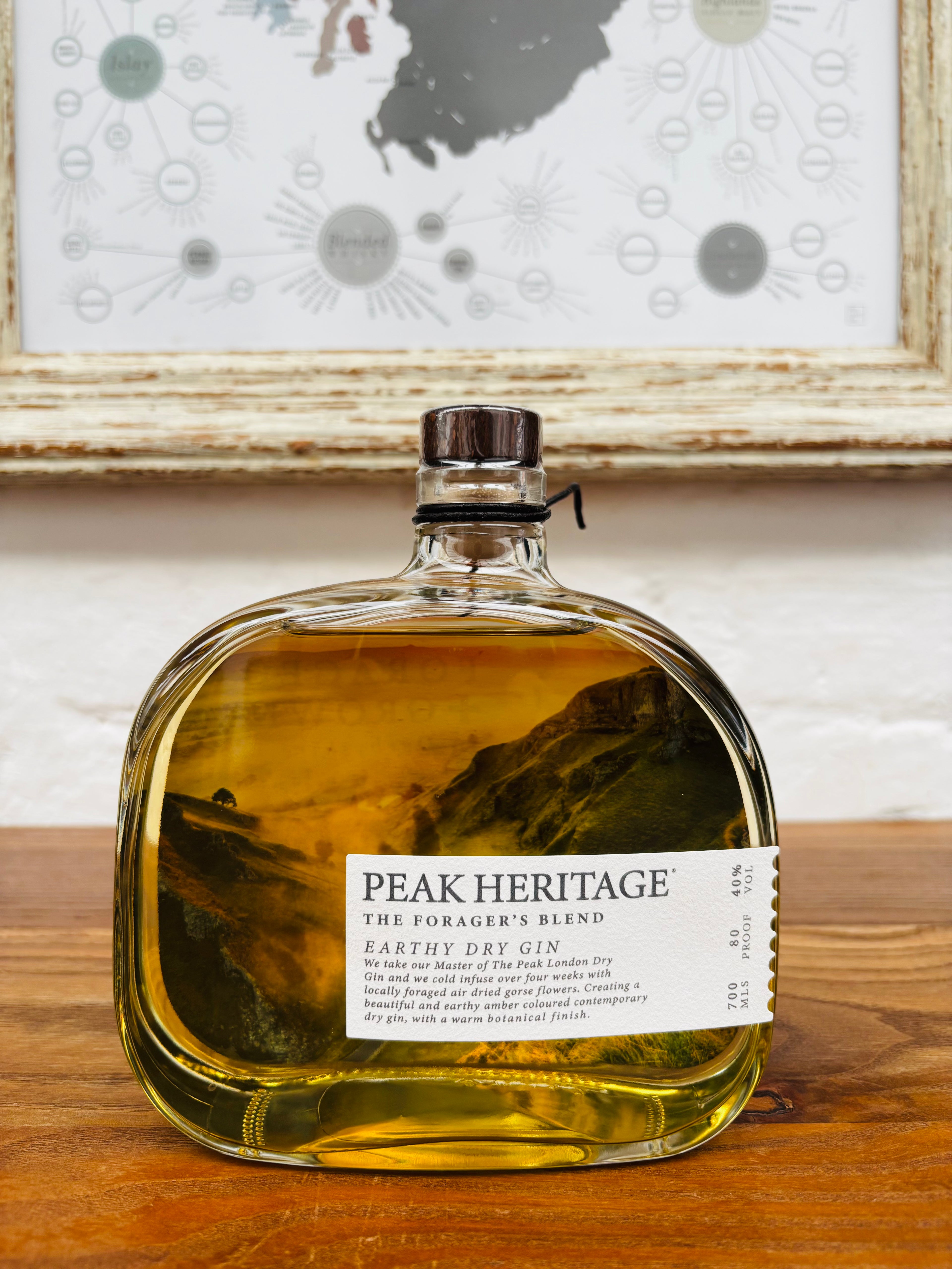Peak Heritage 'The Foragers Blend' Gin, 40%, 70cl.