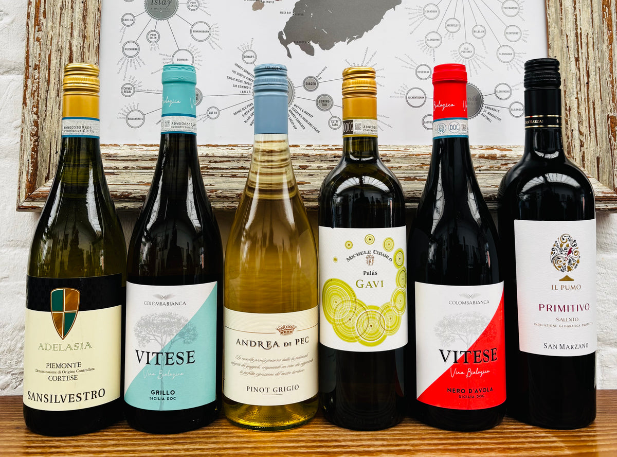 From Italy With Love. 6x75cl Mixed Case