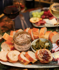 Pate de campagne sharing board
